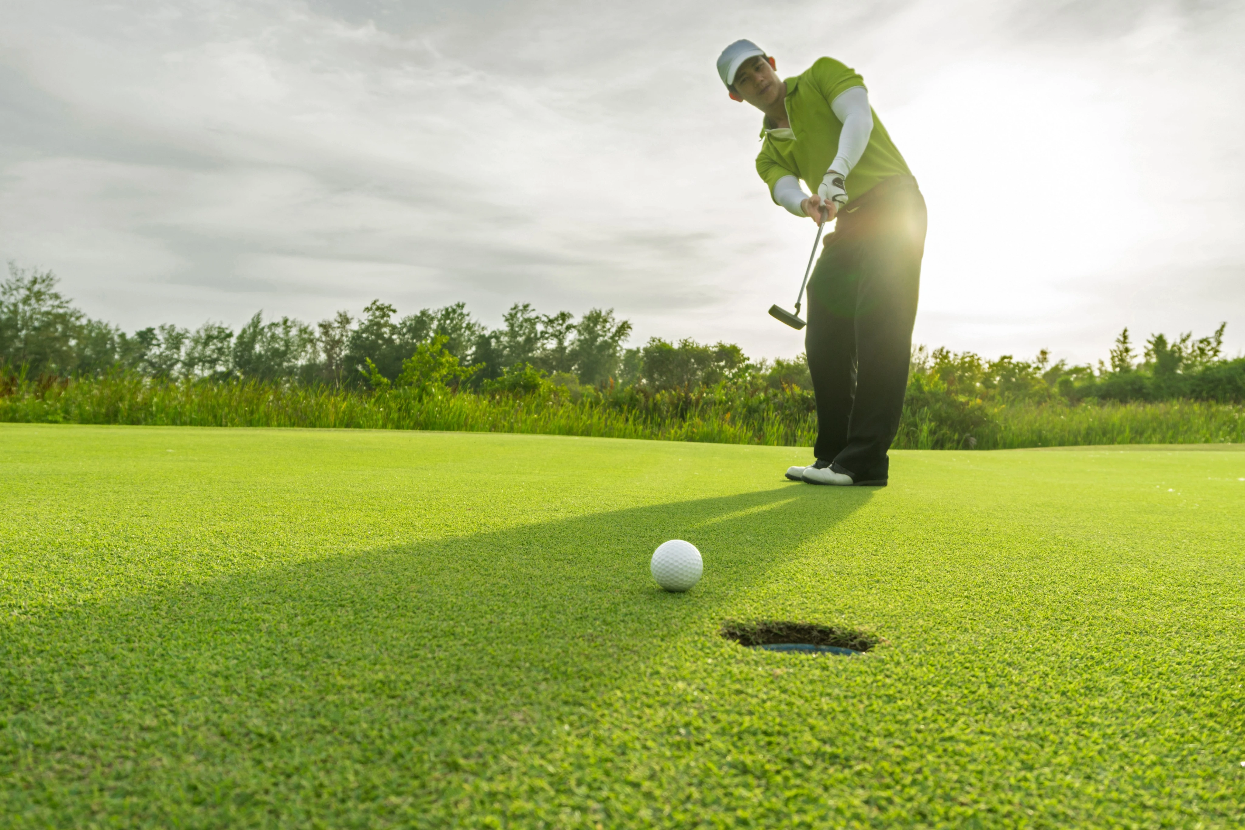Golfing in Philippines